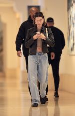 HAILEY BIEBER Leaves a Business Meeting in Beverly Hills 02/08/2023