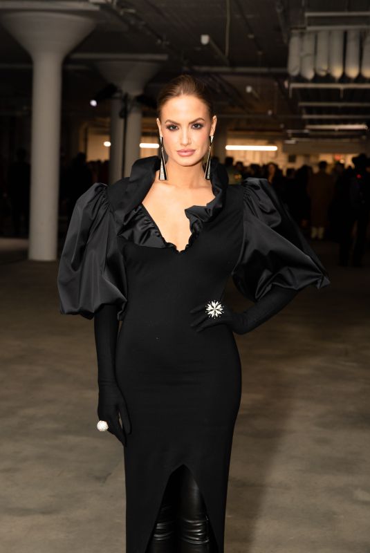 HALEY KALIL Arrives at Christian Cowan Fashion Show in New York 02/14/2023