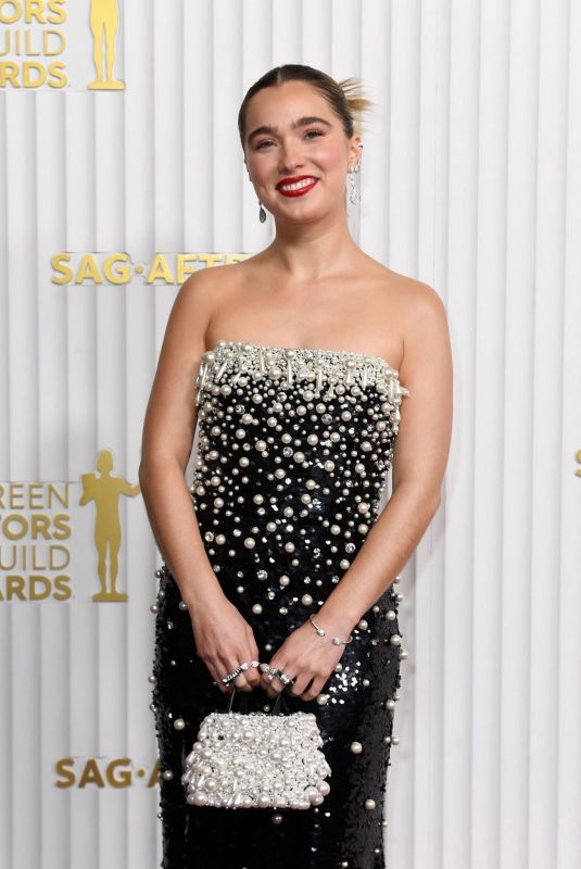 HALEY LU RICHARDSON at 29th Annual Screen Actors Guild Awards in Century City 02/26/2023