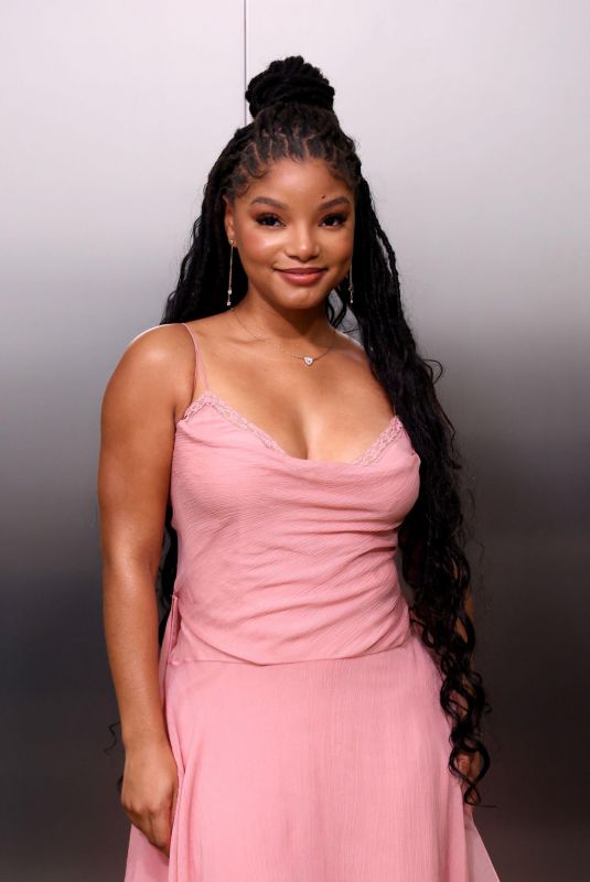 HALLE BAILEY at Gucci Show at Milan Fashion Week 02/24/2023