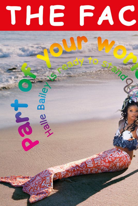 HALLE BAILEY for The Face Magazine, February 2023