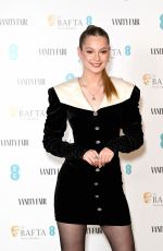 HANNAH DODD at 2023 Vanity Fair Rising Star Baftas Pre-party in London 02/02/2023