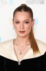 HANNAH DODD at 2023 Vanity Fair Rising Star Baftas Pre-party in London 02/02/2023