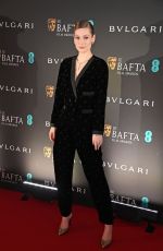 HANNAH DODD at EE Bafta Film Awards 2023 Nominees Party in London 02/18/2023