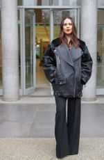HAYLEY ATWELL Out at Milan Fashion Week 02/22/2023