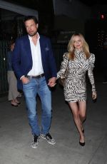 HEATHER GRAHAM and John de Neufville Leaves Giorgio Baldi in Santa Monica 02/07/2023