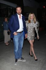 HEATHER GRAHAM and John de Neufville Leaves Giorgio Baldi in Santa Monica 02/07/2023