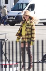 HEIDI KLUM and Her Contestants film Germany