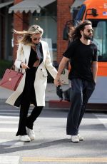 HEIDI KLUM and Tom Kaulitz Out in Los Angeles 02/22/2023