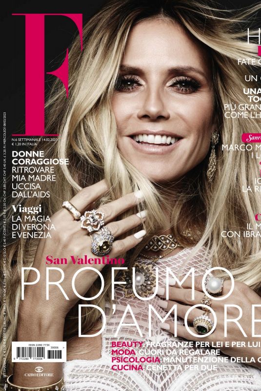 HEIDI KLUM in F Magazine, February 2023