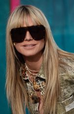 HEIDI KLUM on the Set of Next Top Model in Las Vegas 02/06/2023