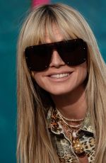 HEIDI KLUM on the Set of Next Top Model in Las Vegas 02/06/2023