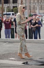 HEIDI KLUM on the Set of Next Top Model in Las Vegas 02/06/2023