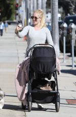 HEIDI MONTAG Out with Her Newborn in Pacific Palisades 01/31/2023