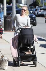 HEIDI MONTAG Out with Her Newborn in Pacific Palisades 01/31/2023