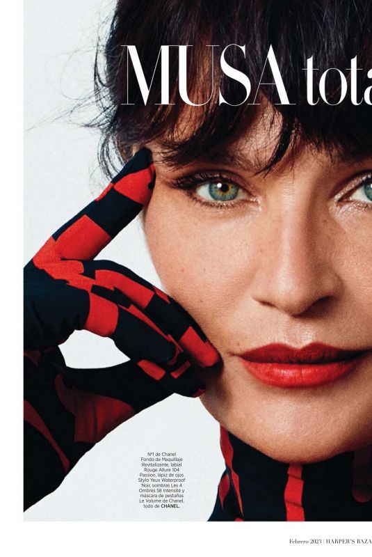HELENA CHRISTENSEN in Harper