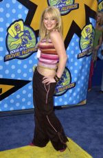 HILARY DUFF at 2003 MTV Movie Awards 05/31/2003