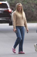HILARY DUFF Out and About in Los Angeles 02/05/2023