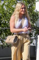 HILARY DUFF Out for Lunch with a Friend in Los Angeles 02/06/2023
