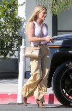 HILARY DUFF Out for Lunch with a Friend in Los Angeles 02/06/2023