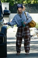 HILARY DUFF Takes Kids Out to a Play Date in Studio City 02/04/2023