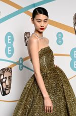 HOYEON JUNG at EE Bafta Film Awards 2023 in London 02/19/2023
