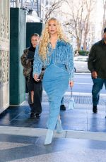 IGGY AZALEA at Madison Square Park in New York 02/14/2023