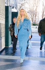 IGGY AZALEA at Madison Square Park in New York 02/14/2023