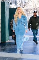 IGGY AZALEA at Madison Square Park in New York 02/14/2023