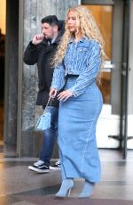 IGGY AZALEA Leaves Sony Offices in New York 02/14/2023