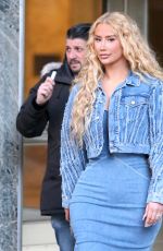 IGGY AZALEA Leaves Sony Offices in New York 02/14/2023