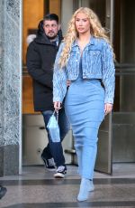 IGGY AZALEA Leaves Sony Offices in New York 02/14/2023