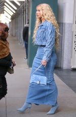IGGY AZALEA Leaves Sony Offices in New York 02/14/2023
