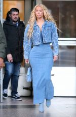 IGGY AZALEA Leaves Sony Offices in New York 02/14/2023