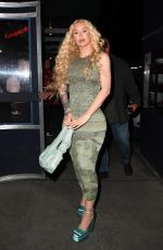 IGGY AZALEA Out for Dinner at Carbone in New York 02/14/2023