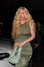 IGGY AZALEA Out for Dinner at Carbone in New York 02/14/2023