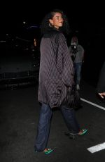 IMAAN HAMMAM Leaves TAO Restaurant in Hollywood 02/01/2023
