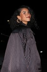 IMAAN HAMMAM Leaves TAO Restaurant in Hollywood 02/01/2023