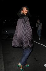 IMAAN HAMMAM Leaves TAO Restaurant in Hollywood 02/01/2023