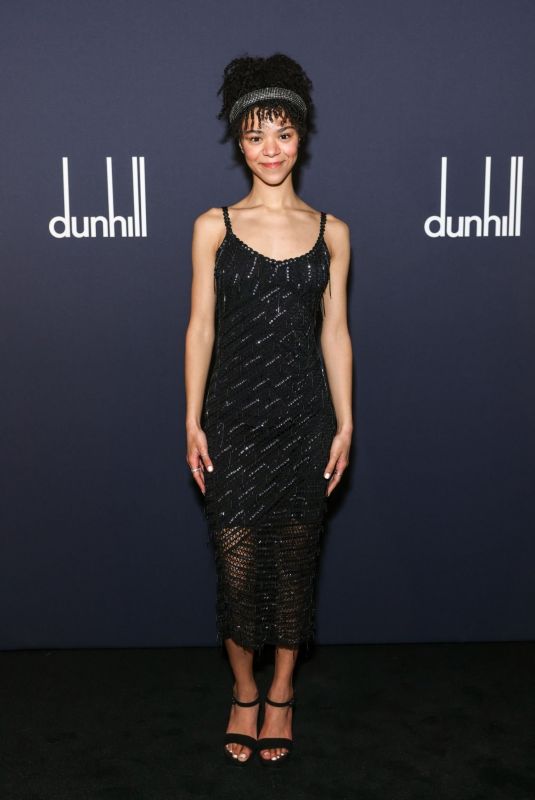 INDIA AMARTEIFIO at Dunhill and Bsbp Pre-bafta Filmmakers Dinner and Party in London 02/15/2023