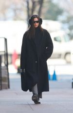 IRINA SHAYK Out and About in New York 02/01/2023
