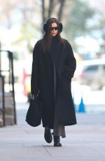 IRINA SHAYK Out and About in New York 02/01/2023