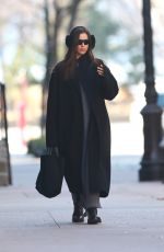 IRINA SHAYK Out and About in New York 02/01/2023