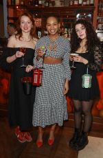ISIS HAINSWORTH at Lulu Guinness Valentines Dinner at Home House in London 02/07/2023