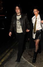 ISOBEL RICHMOND Arrives at ES Magazine LFW Party in London 02/17/2023