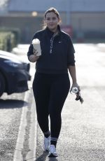 JACQUELINE JOSS Leaves a Gym in Essex 02/09/2023