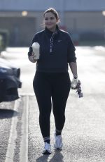 JACQUELINE JOSS Leaves a Gym in Essex 02/09/2023