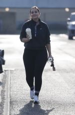JACQUELINE JOSS Leaves a Gym in Essex 02/09/2023