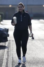 JACQUELINE JOSS Leaves a Gym in Essex 02/09/2023