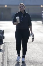 JACQUELINE JOSS Leaves a Gym in Essex 02/09/2023